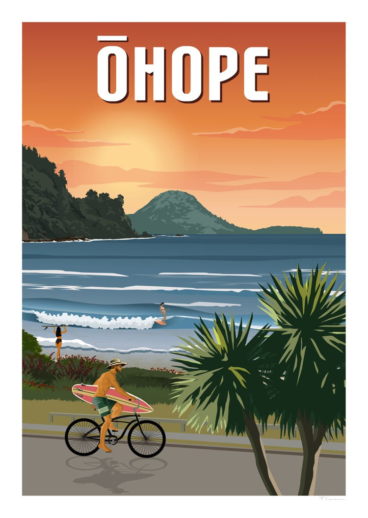 Ōhope Beach Sunset