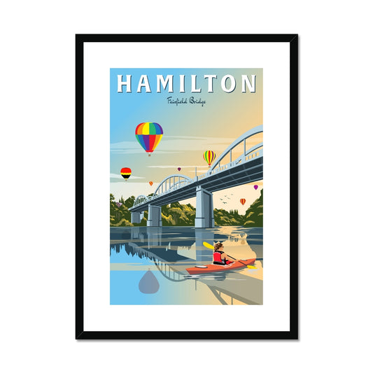 Hamilton Framed & Mounted Print