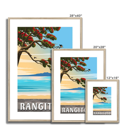 Rangitoto Framed & Mounted Print