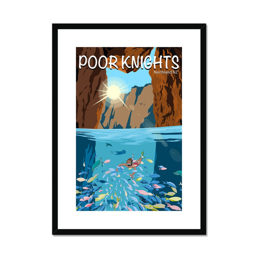 Poor Knights Framed & Mounted Print