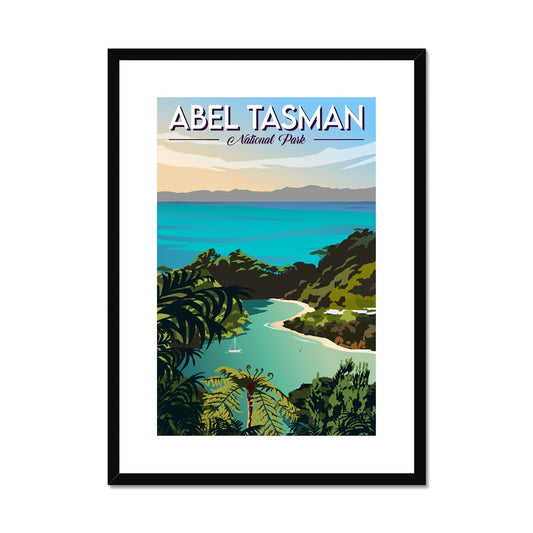 Abel Tasman National Park  Framed & Mounted Print