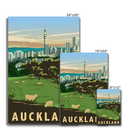 Auckland -  Mount Eden Canvas