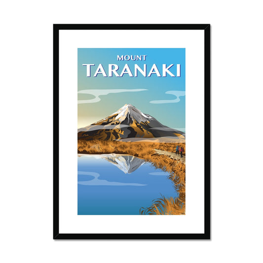 Taranaki  Framed & Mounted Print