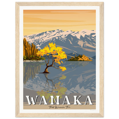 That Wanaka Tree - Wanaka - Travel Poster, New Zealand