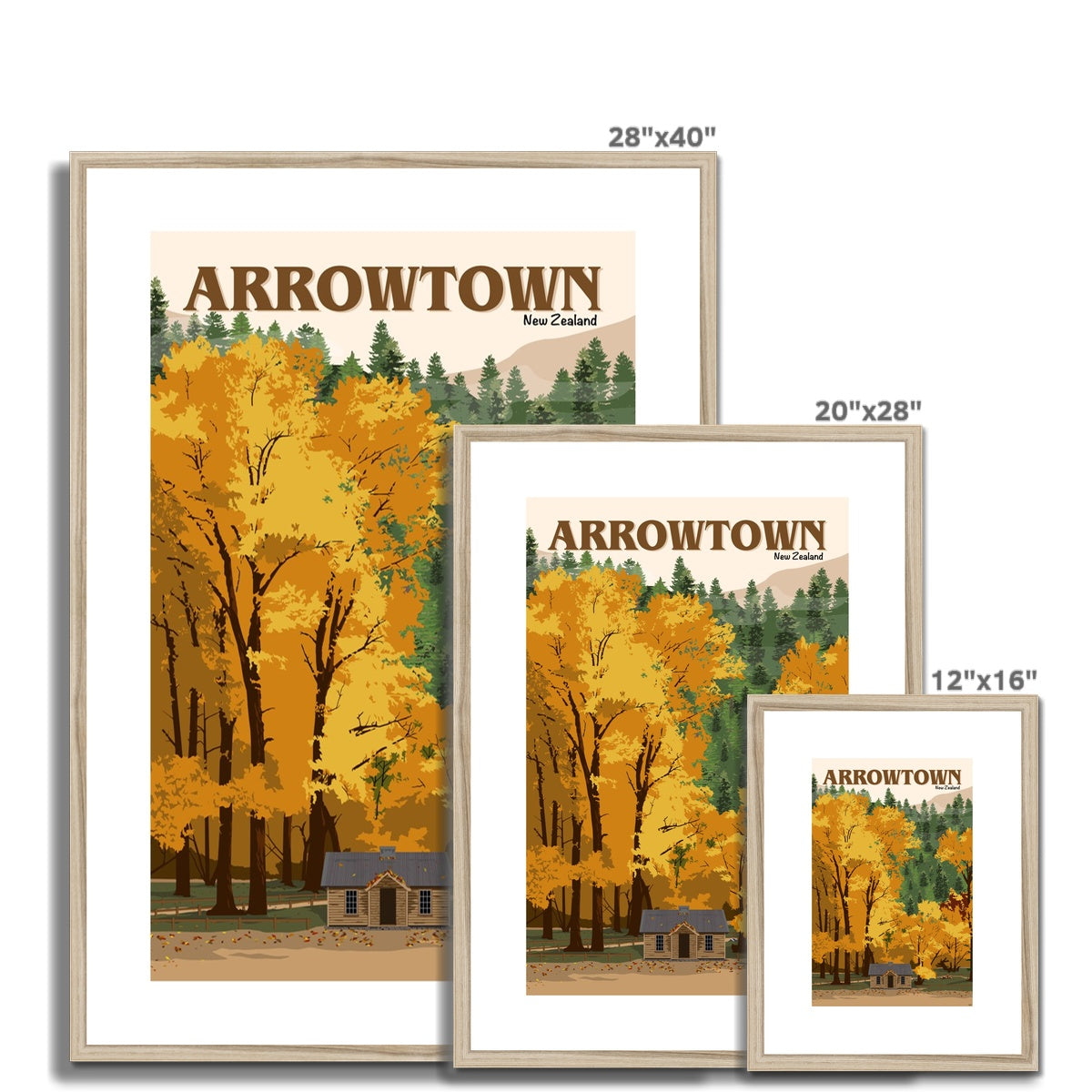 Arrowtown Framed & Mounted Print