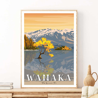 That Wanaka Tree - Wanaka - Travel Poster, New Zealand