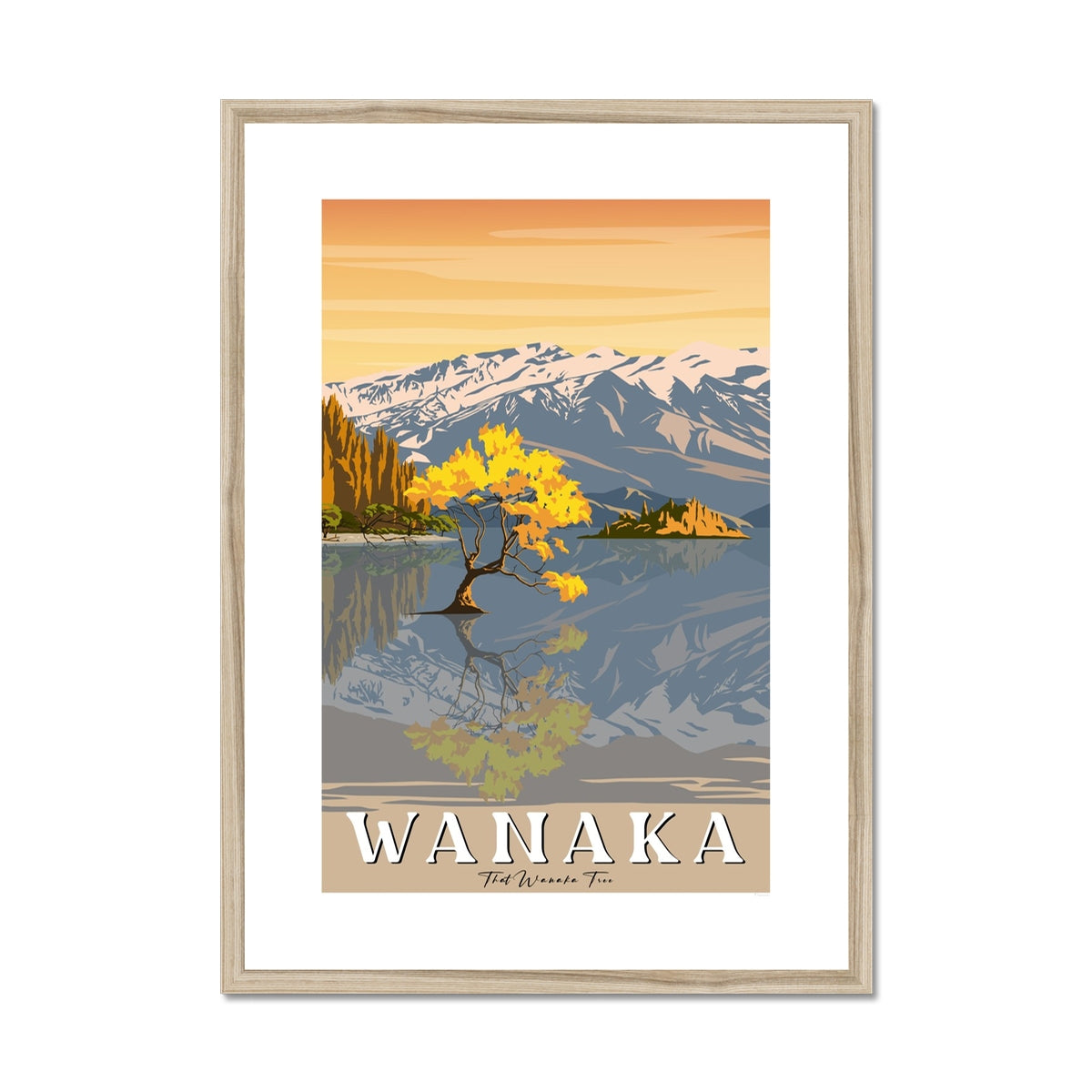 Wanaka Framed & Mounted Print