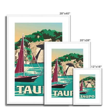 Taupo Framed & Mounted Print