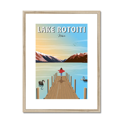 Lake Rotoiti, Nelson Framed & Mounted Print