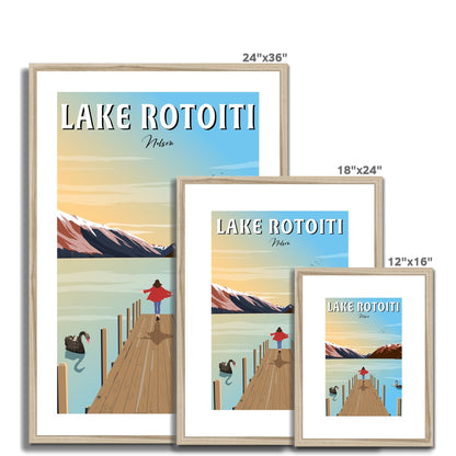 Lake Rotoiti, Nelson Framed & Mounted Print