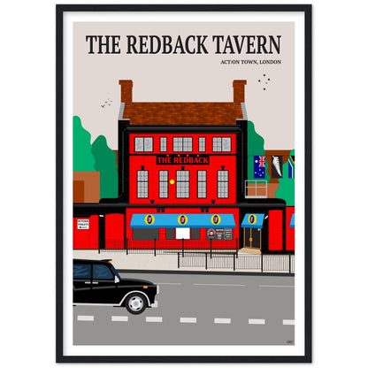The Redback Tavern Travel Poster, London